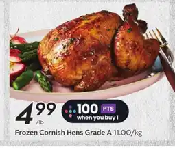 Sobeys Frozen Cornish Hens offer