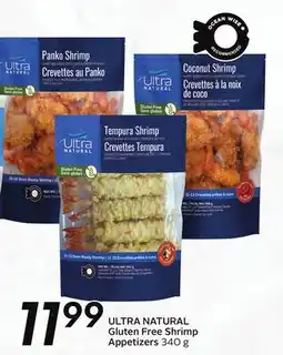 Sobeys ULTRA NATURAL Gluten Free Shrimp Appetizers offer