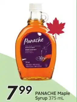 Sobeys PANACHE Maple Syrup offer