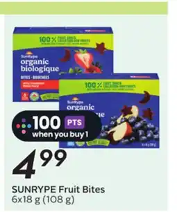 Sobeys SUNRYPE Fruit Bites offer