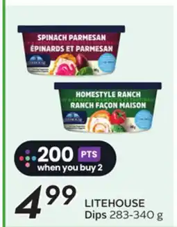 Sobeys LITEHOUSE Dips offer