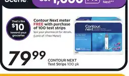 Sobeys CONTOUR NEXT Test Strips offer