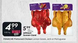 Sobeys PANACHE Flattened Chicken offer
