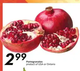 Sobeys Pomegranates offer