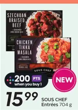Sobeys SOUS CHEF Entrées offer