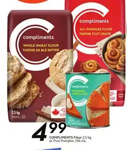 Sobeys COMPLIMENTS Flour offer