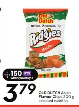 Sobeys OLD DUTCH Asian Flavour Chips offer