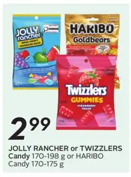 Sobeys JOLLY RANCHER or TWIZZLERS Candy offer