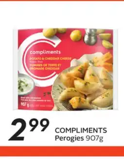 Sobeys COMPLIMENTS Perogies offer