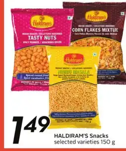 Sobeys HALDIRAM'S Snacks offer
