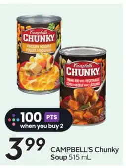 Sobeys CAMPBELL'S Chunky Soup offer