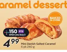 Sobeys Mini Danish Salted Caramel offer