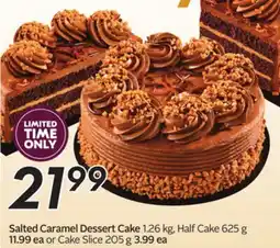 Sobeys Salted Caramel Dessert Cake offer