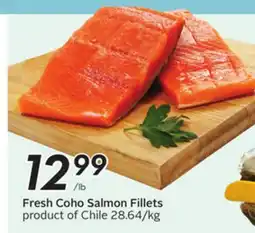 Sobeys Fresh Coho Salmon Fillets offer