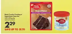 Longo's Frosting or SuperMoist Cake Mix offer