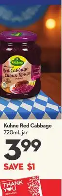 Longo's Red Cabbage offer