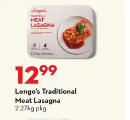 Longo's Longo's Traditional Meat Lasagna offer