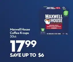 Longo's Maxwell House Coffee K-cups offer