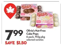 Longo's Nut-Free Cake Pops offer