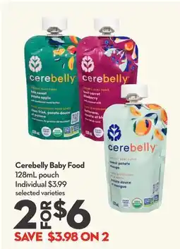 Longo's Cerebelly Baby Food offer