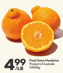 Longo's Fresh Sumo Mandarins offer
