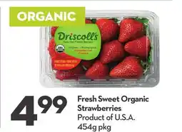 Longo's Fresh Sweet Organic Strawberries offer