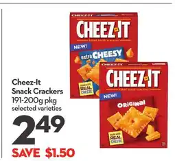 Longo's Snack Crackers offer