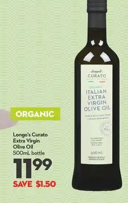 Longo's Curato Extra Virgin Olive Oil offer