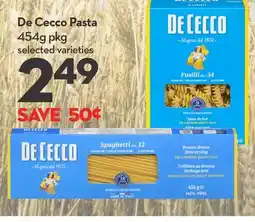 Longo's De Cecco Pasta offer