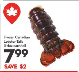 Longo's Frozen Canadian Lobster Tails offer