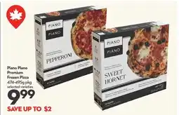 Longo's Piano Piano Premium Frozen Pizza offer