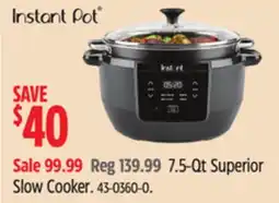 Canadian Tire Superior Slow Cooker offer