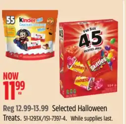 Canadian Tire Selected Halloween Treats offer