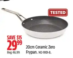 Canadian Tire The Rock 20cm Ceramic Zero Frypan offer