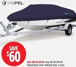 Canadian Tire Tripel Deluxe Boat Cover offer