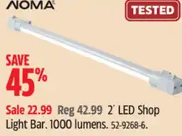 Canadian Tire 2´ LED Shop Light Bar. 1000 lumens offer