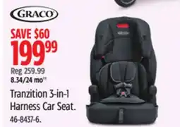 Canadian Tire Tranzition 3-in-1 Harness Car Seat offer