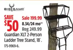 Canadian Tire Big Game Guardian XLT 2-Person Ladder Tree Stand, 18´ offer