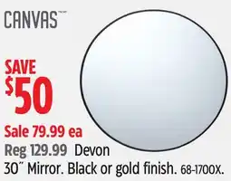 Canadian Tire Devon 30˝ Mirror offer