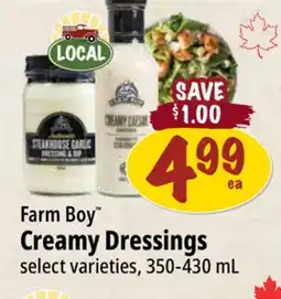 Farm Boy Farm Boy Creamy Dressings offer