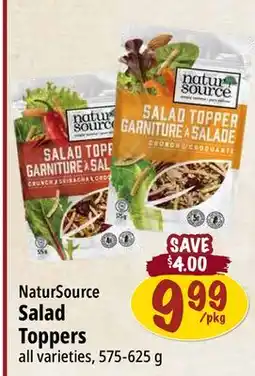 Farm Boy NaturSource Salad Toppers offer