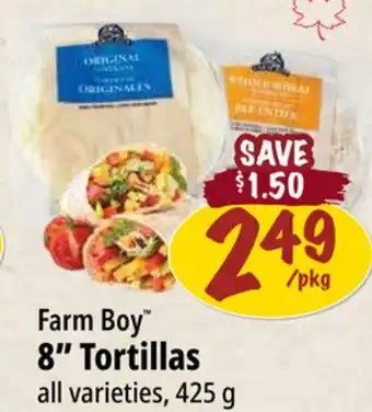 Farm Boy Farm Boy 8 Tortillas offer