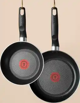 Walmart T-fal Essential 2-pack 20 cm and 26 cm fry pans offer