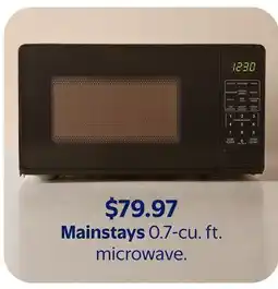Walmart Mainstays 0.7-cu. ft. microwave offer