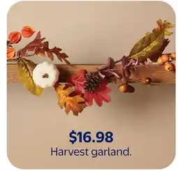 Walmart Harvest garland offer