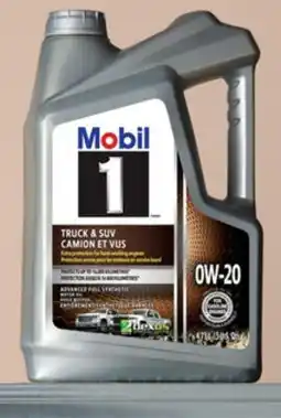 Walmart Mobil1 motor oil offer