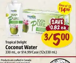 Farm Boy Tropical Delight Coconut Water offer