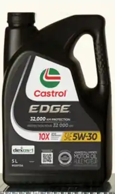 Walmart Castrol Edge full synthetic motor oil offer