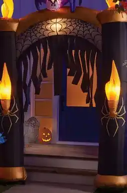 Walmart Halloween 10' inflatable archway offer