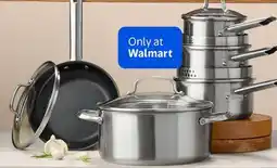 Walmart Cuisinart Advantage Pro 10-piece stainless steel cookware set offer
